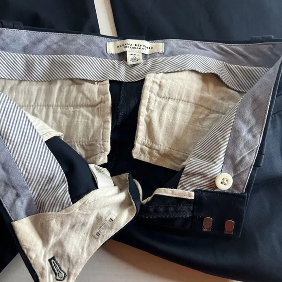 Banana Republic Logan Trouser-Fit Stretch Pant Size 0 - Picture 10 of 10